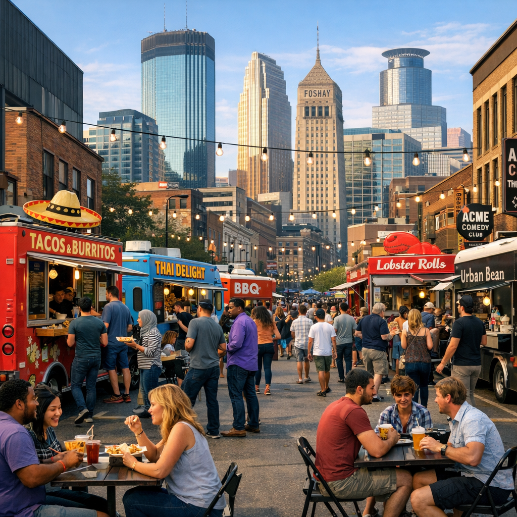 Exploring Minneapolis’ Vibrant Food Truck Scene