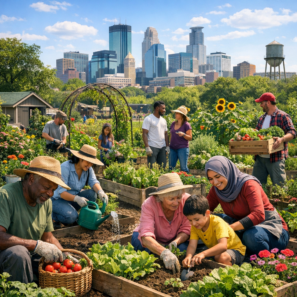 Cultivating Community: The Role of Community Gardens in Minneapolis