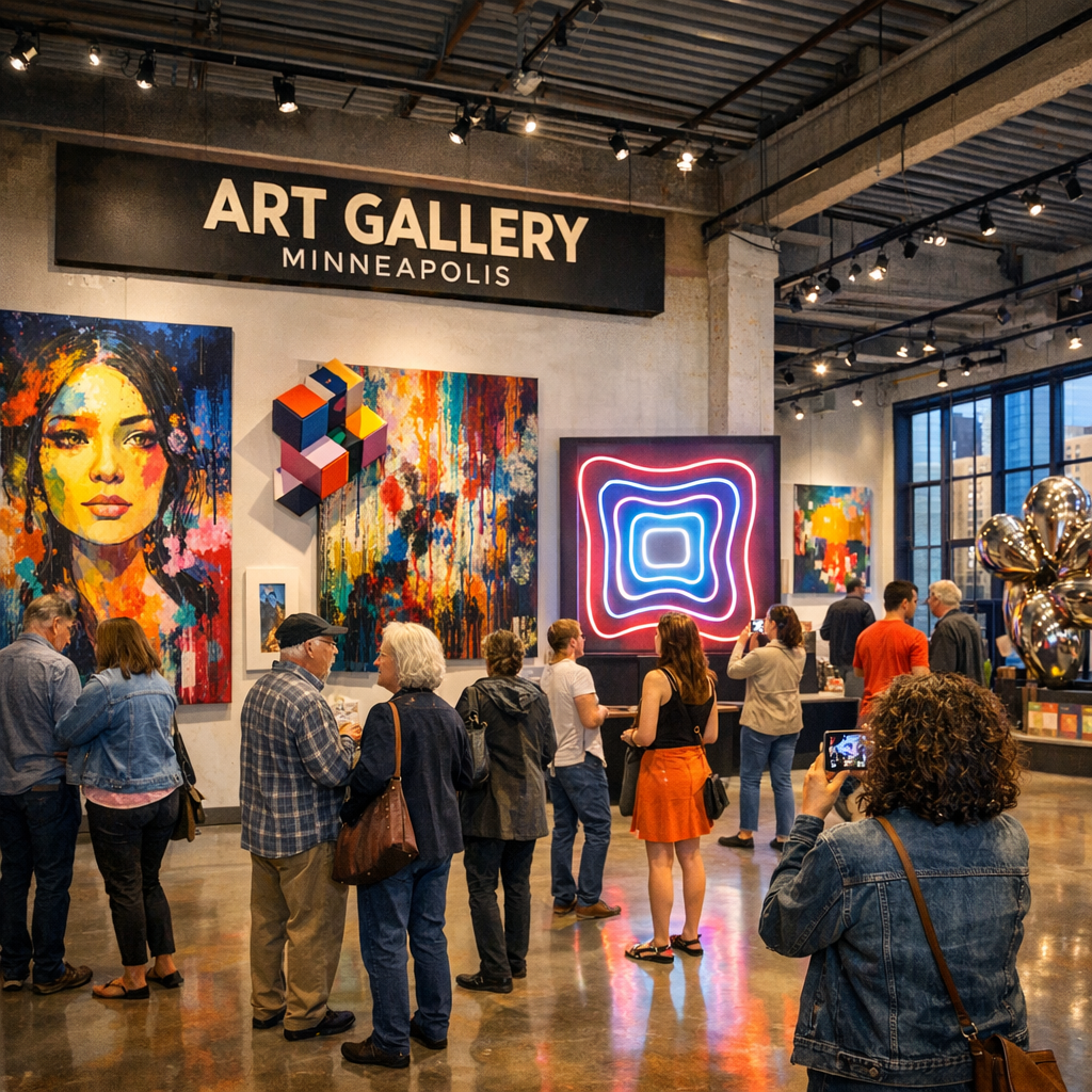 Exploring Minneapolis’ Vibrant Art Scene: A Guide to Must-Visit Galleries