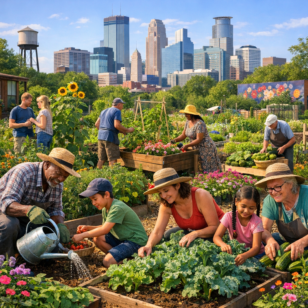 Cultivating Community: The Role of Community Gardens in Minneapolis