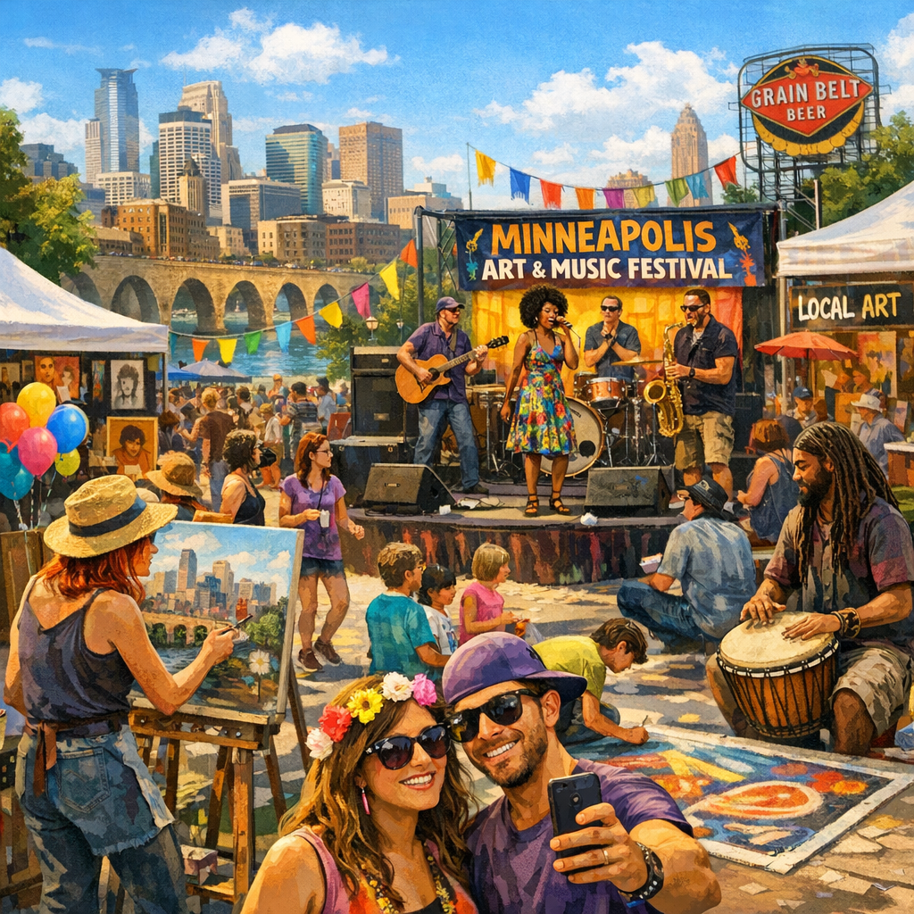 A Guide to Minneapolis’ Vibrant Art and Music Festivals
