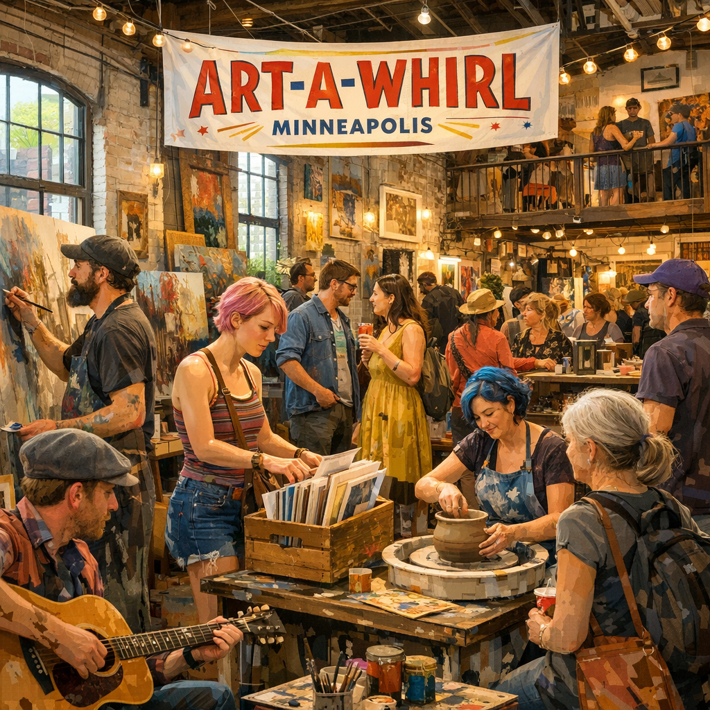 Weekend Highlights: Art-A-Whirl, Theater Performances, and More