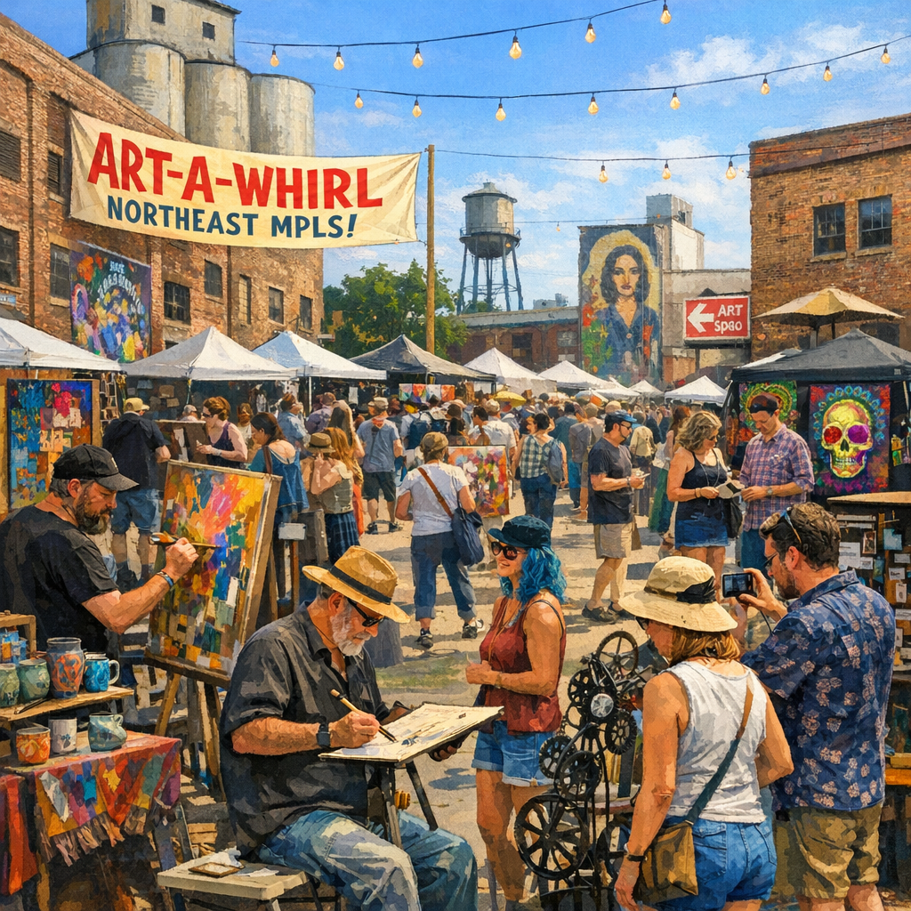 Weekend Highlights: Art-A-Whirl, Theater Performances, and More