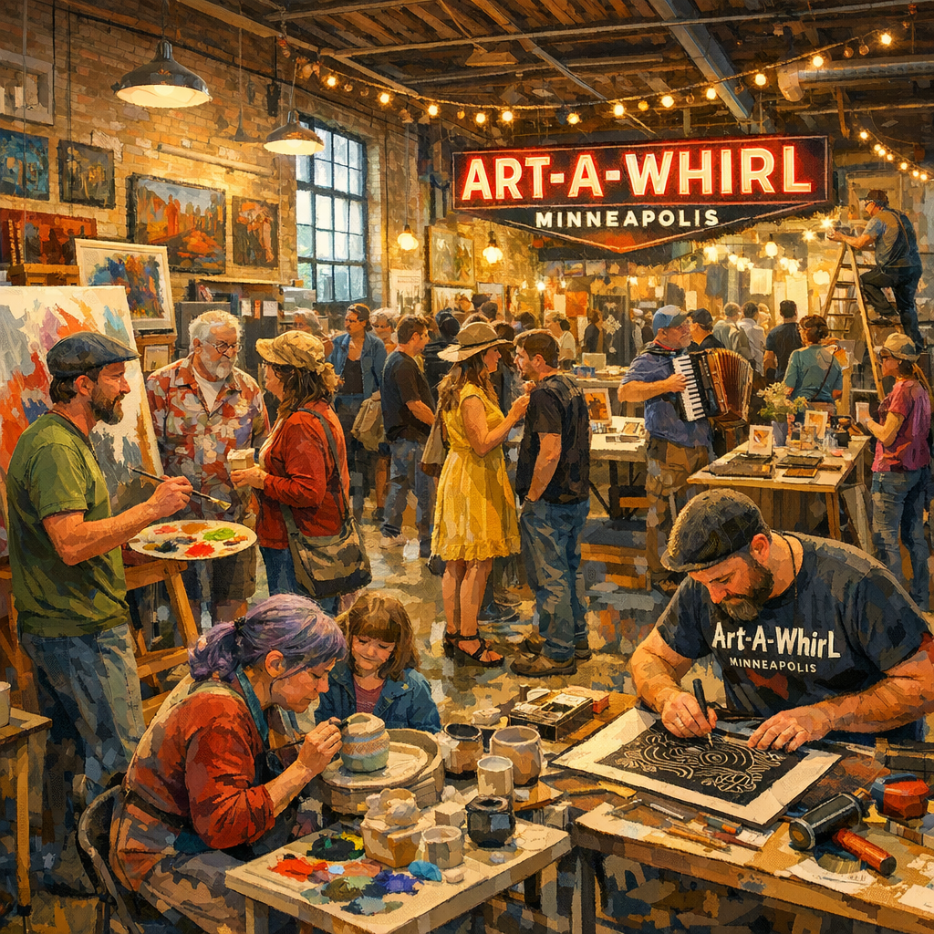 Weekend Highlights: Art-A-Whirl, Peony Festival, and More in Minneapolis