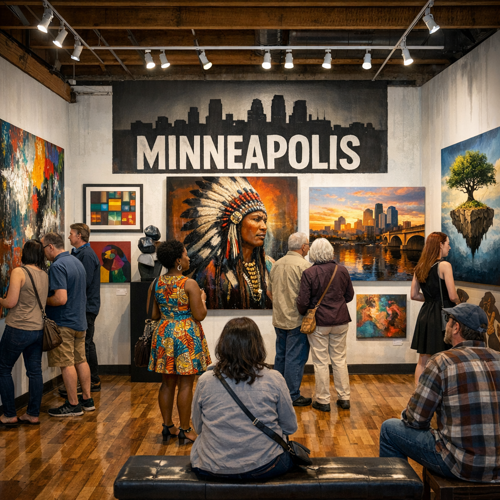 Exploring Minneapolis’ Vibrant Art Scene: A Guide to Must-Visit Galleries
