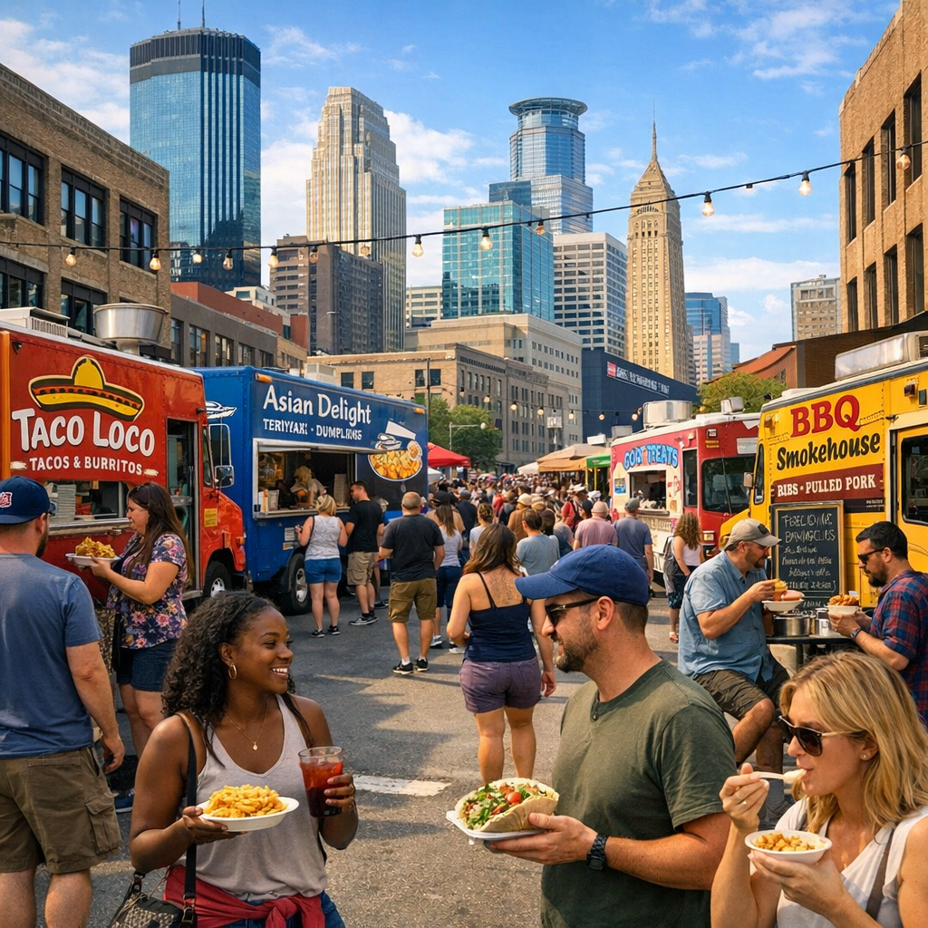 Exploring Minneapolis’ Vibrant Food Truck Scene