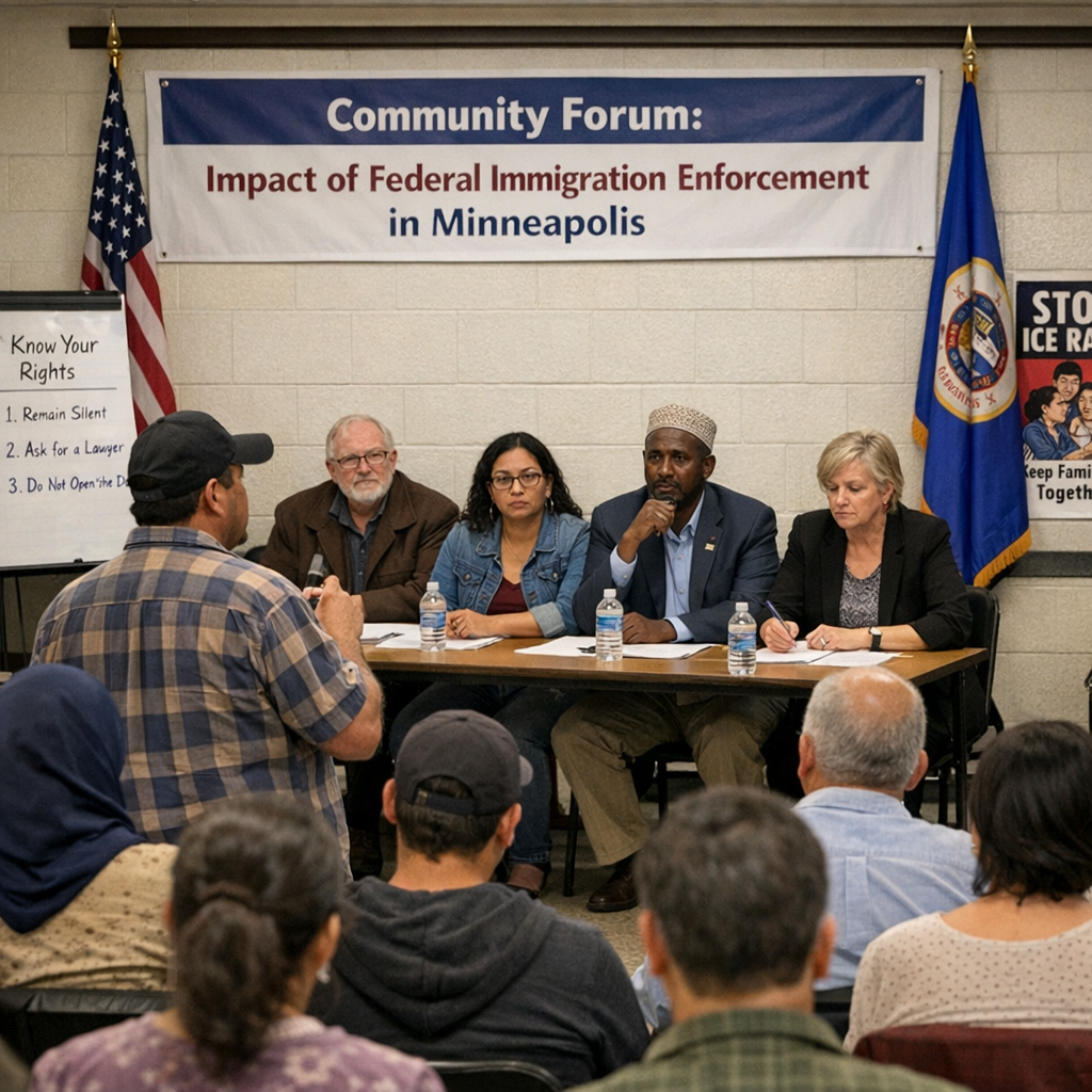 Minneapolis Community Faces Challenges Amid Federal Immigration Enforcement