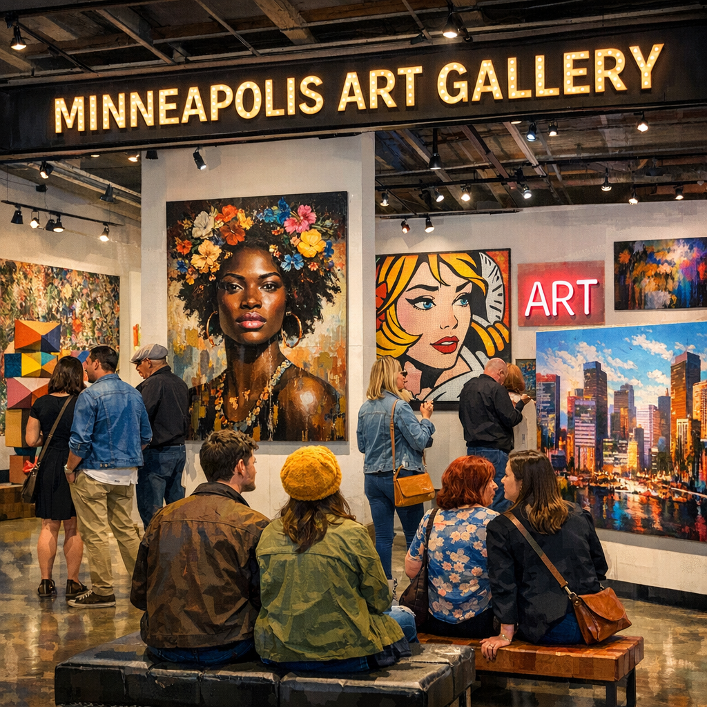 Exploring Minneapolis’ Vibrant Art Scene: A Guide to Must-Visit Galleries