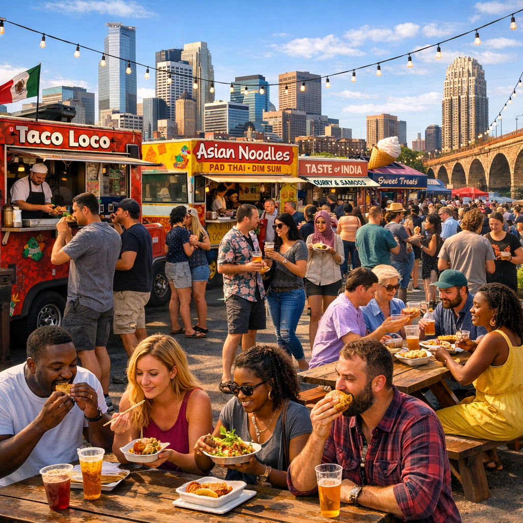 Exploring Minneapolis’ Vibrant Food Truck Scene