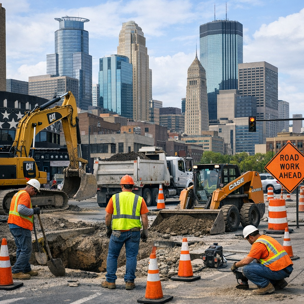 Minneapolis Initiates $323.1 Million Infrastructure Overhaul Across 37 Projects