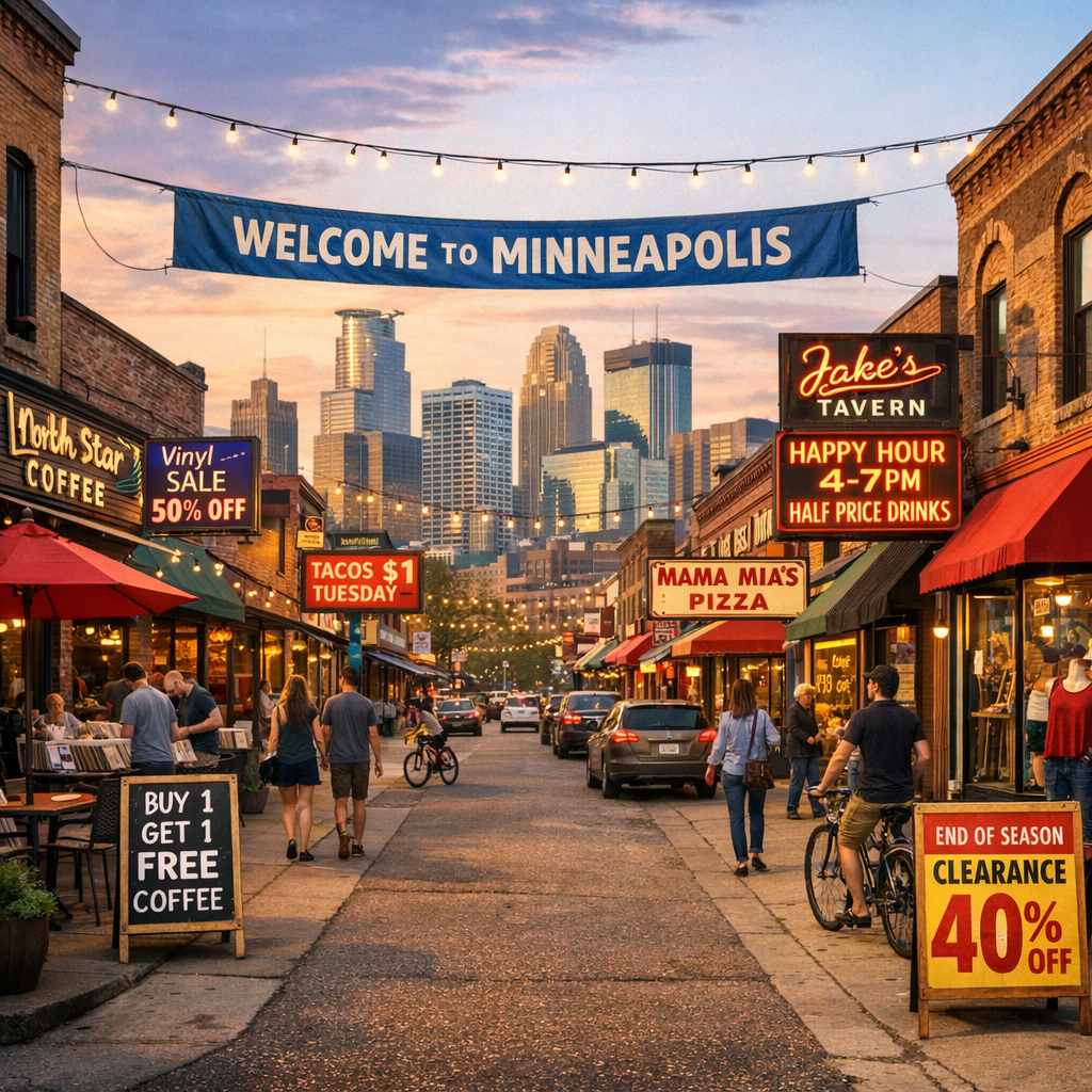 Discover Exclusive Deals from Minneapolis Local Businesses