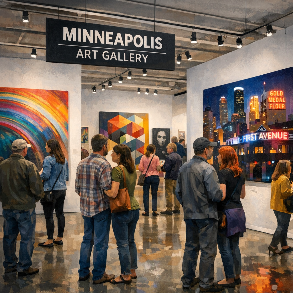 Exploring Minneapolis’ Vibrant Art Scene: A Guide to Must-Visit Galleries