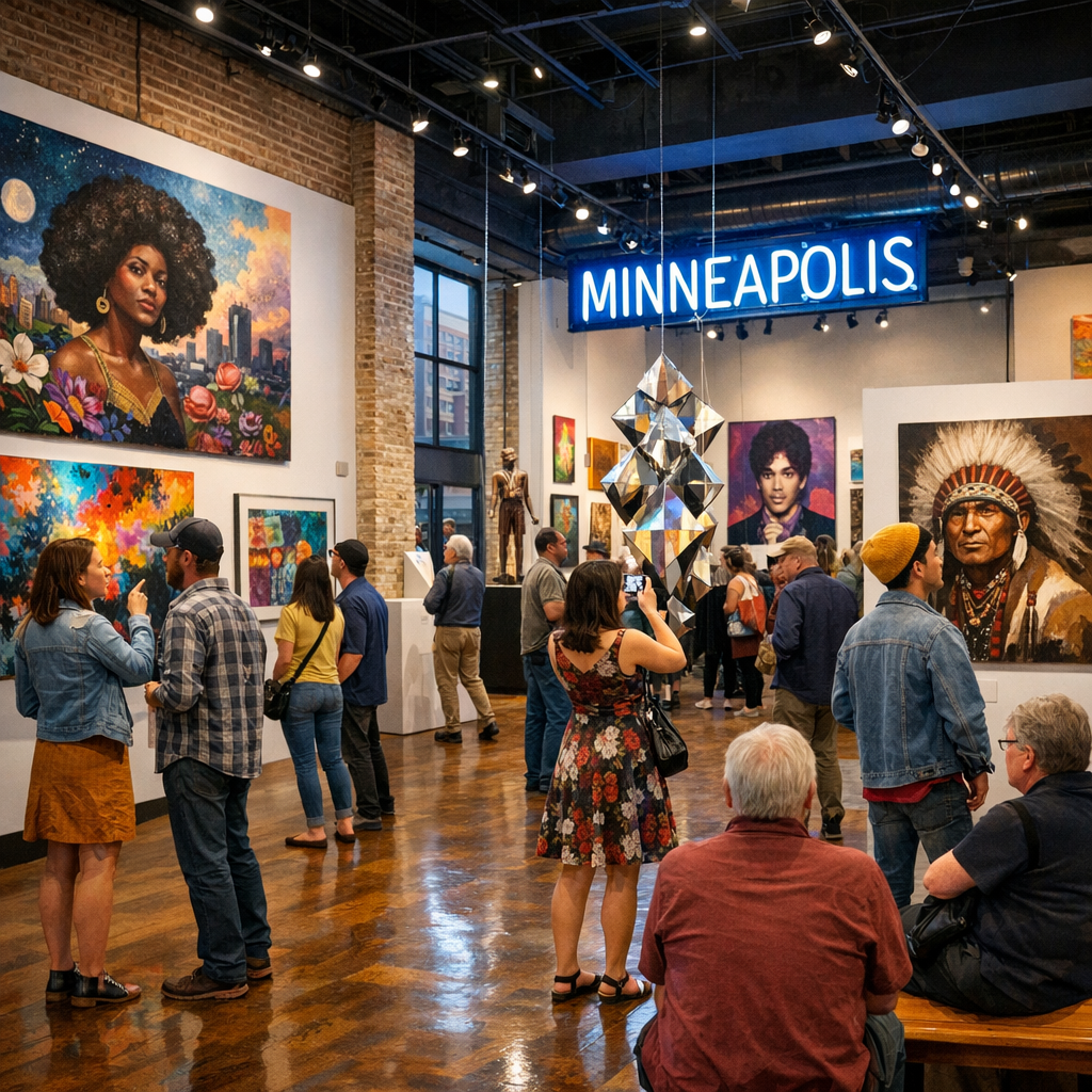 Exploring Minneapolis’ Vibrant Art Scene: A Guide to Must-Visit Galleries