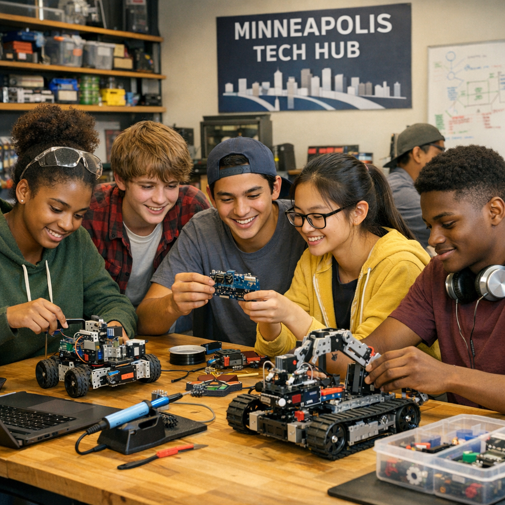 Bridging the Digital Divide: Minneapolis’ Tech Hubs Empowering Communities