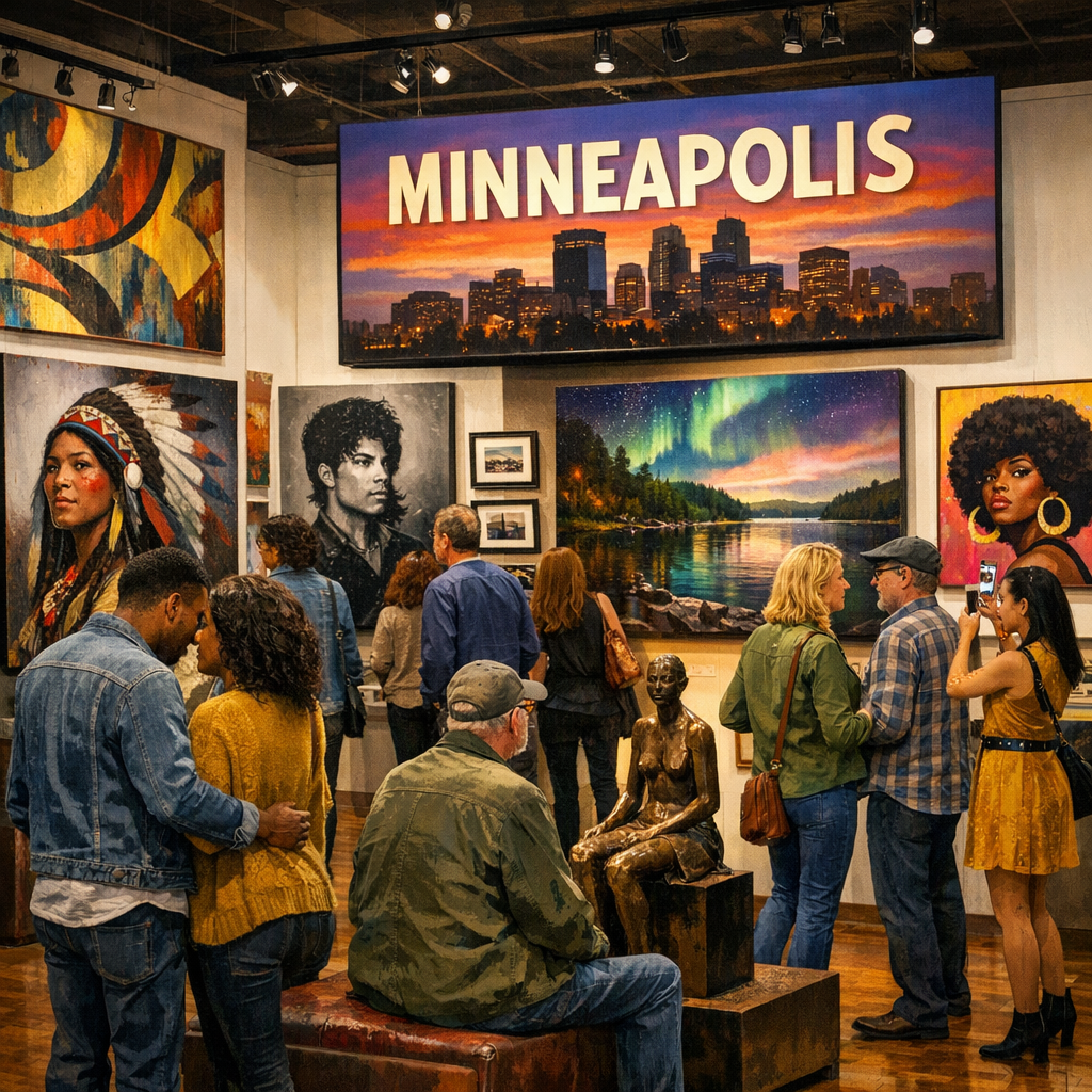 Exploring Minneapolis’ Vibrant Art Galleries