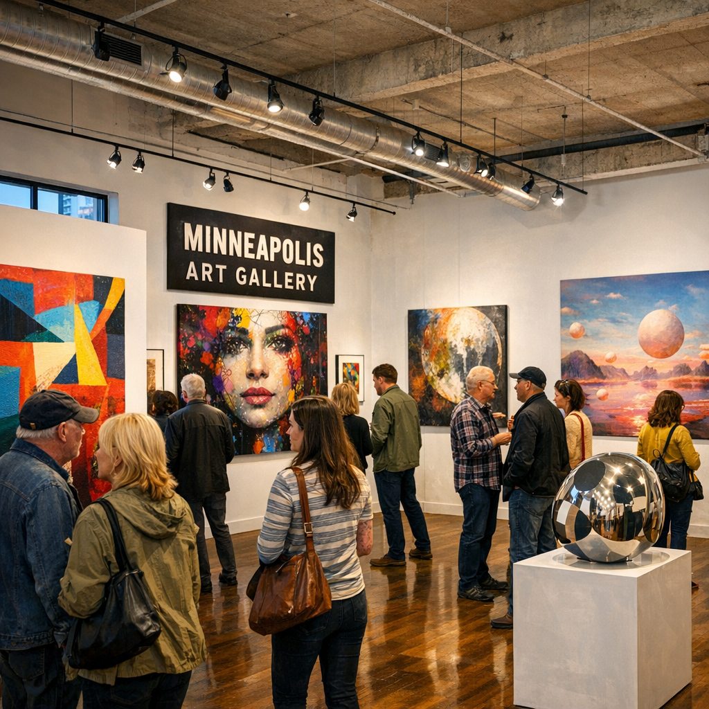 Exploring Minneapolis’ Vibrant Art Scene: A Guide to Must-Visit Galleries