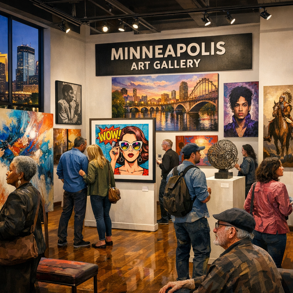 Exploring Minneapolis’ Vibrant Art Scene: A Guide to Must-Visit Galleries