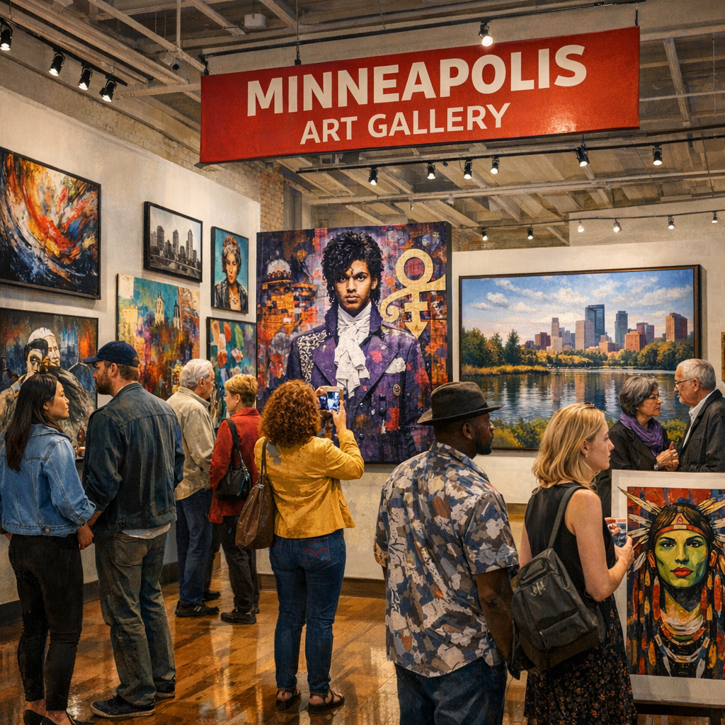 Exploring Minneapolis’ Vibrant Art Scene: A Guide to Must-Visit Galleries