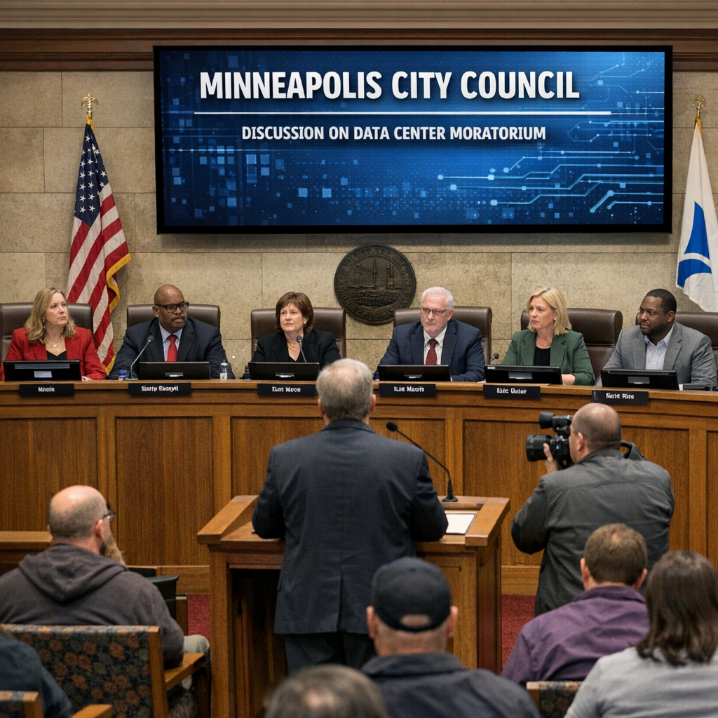 Minneapolis City Council Considers Moratorium on Data Center Developments