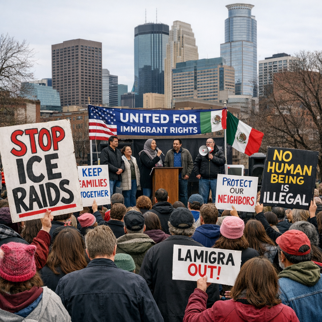 Minneapolis Community Faces Challenges Amid Federal Immigration Enforcement