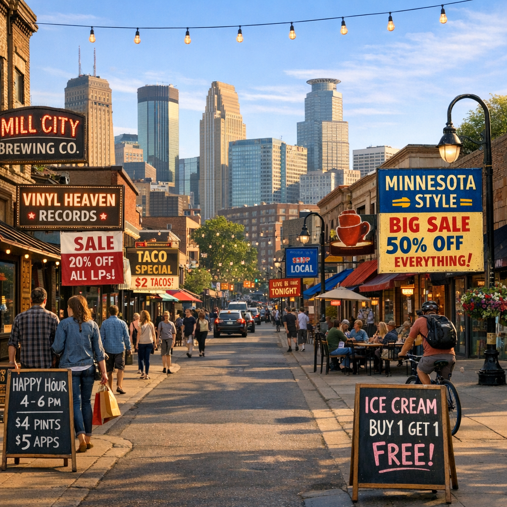 Discover Exclusive Deals from Minneapolis Local Businesses