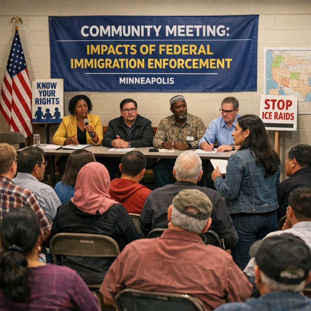 Minneapolis Community Faces Challenges Amid Federal Immigration Enforcement