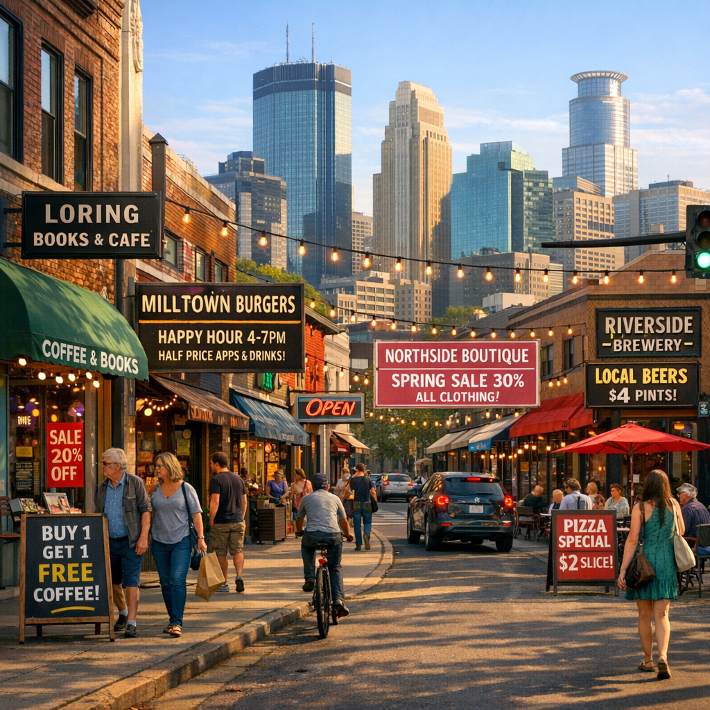 Discover Exclusive Deals from Minneapolis Local Businesses
