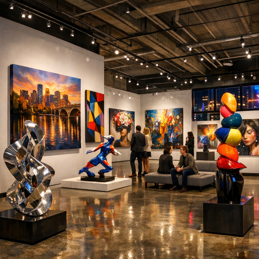Exploring Minneapolis’ Vibrant Art Scene: A Guide to Must-Visit Galleries