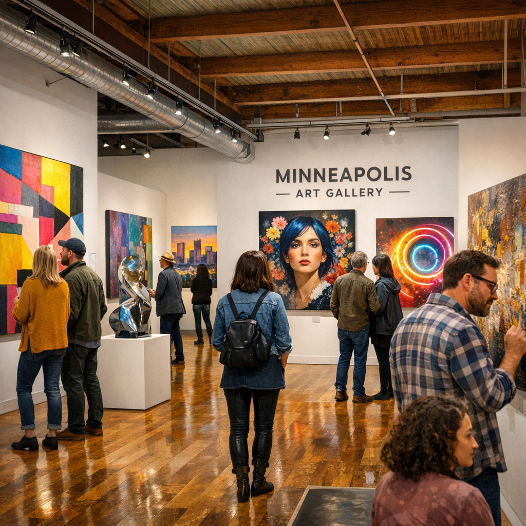 Exploring Minneapolis’ Vibrant Art Scene: A Guide to Must-Visit Galleries