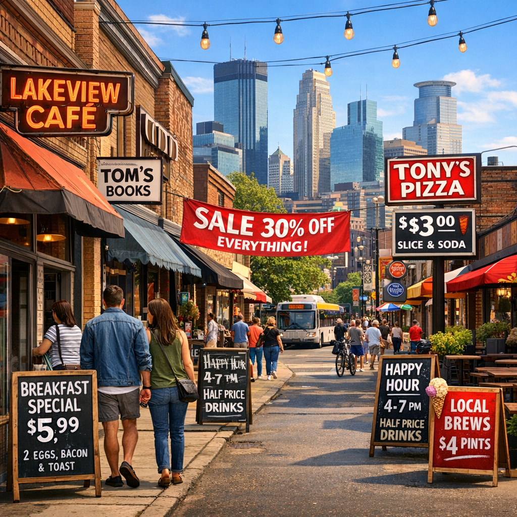 Discover Exclusive Deals from Minneapolis Local Businesses